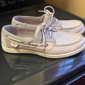 Womens size 7.5 Grey Sperrys